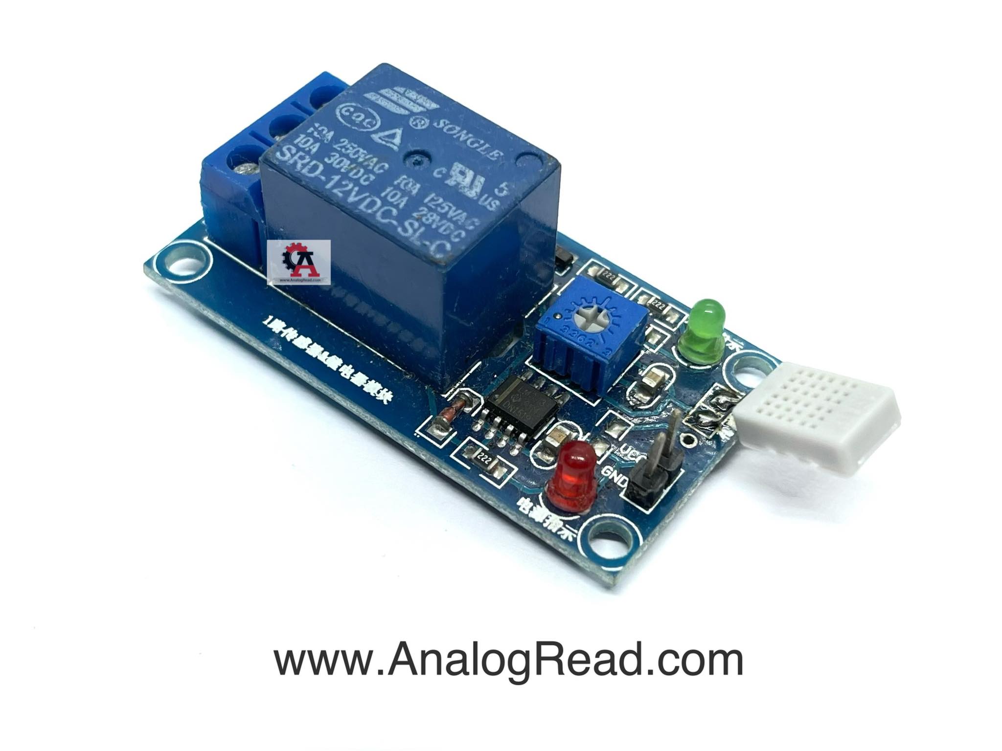 HR202 Humidity Control 5V โมดูลควบคุมความชื้นแบบปรับค่าได้ สต็อกไทยส่งไว