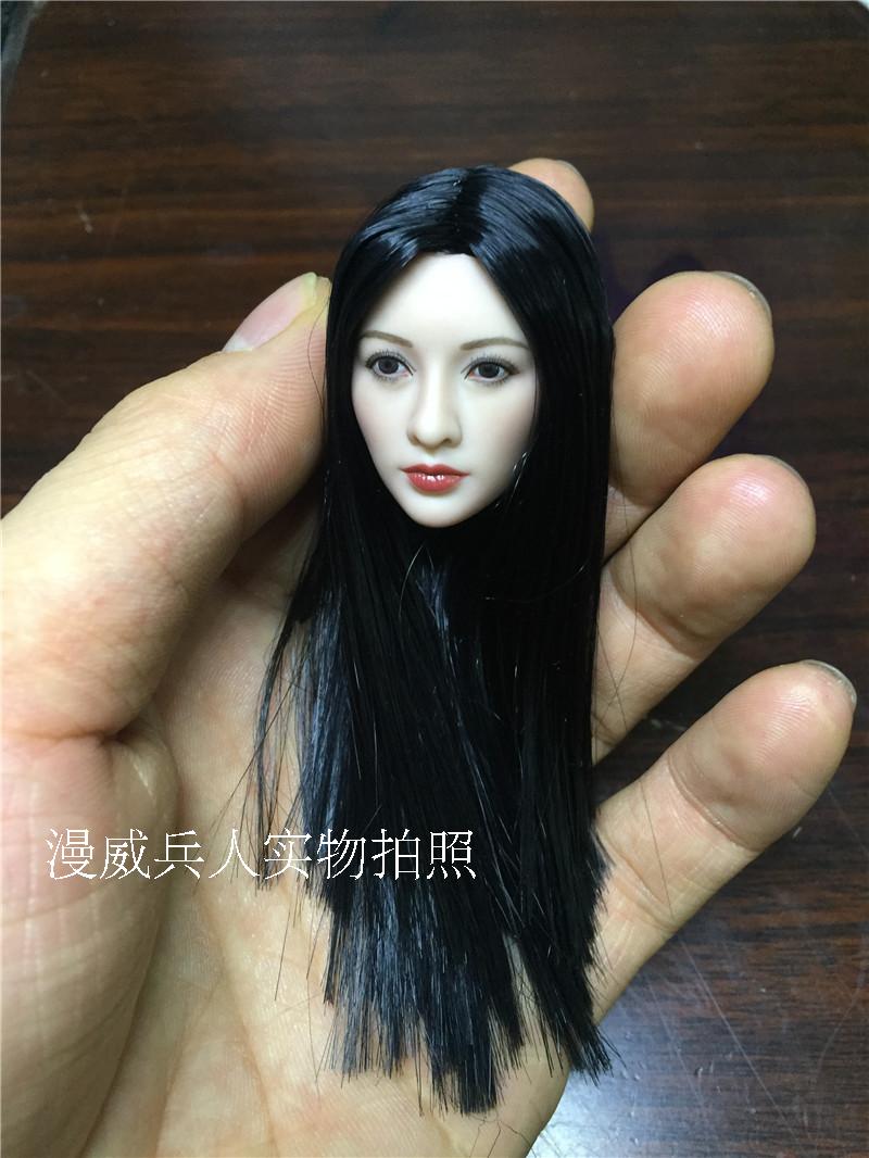 T-08C,D Asian beauty - Liu Yan head