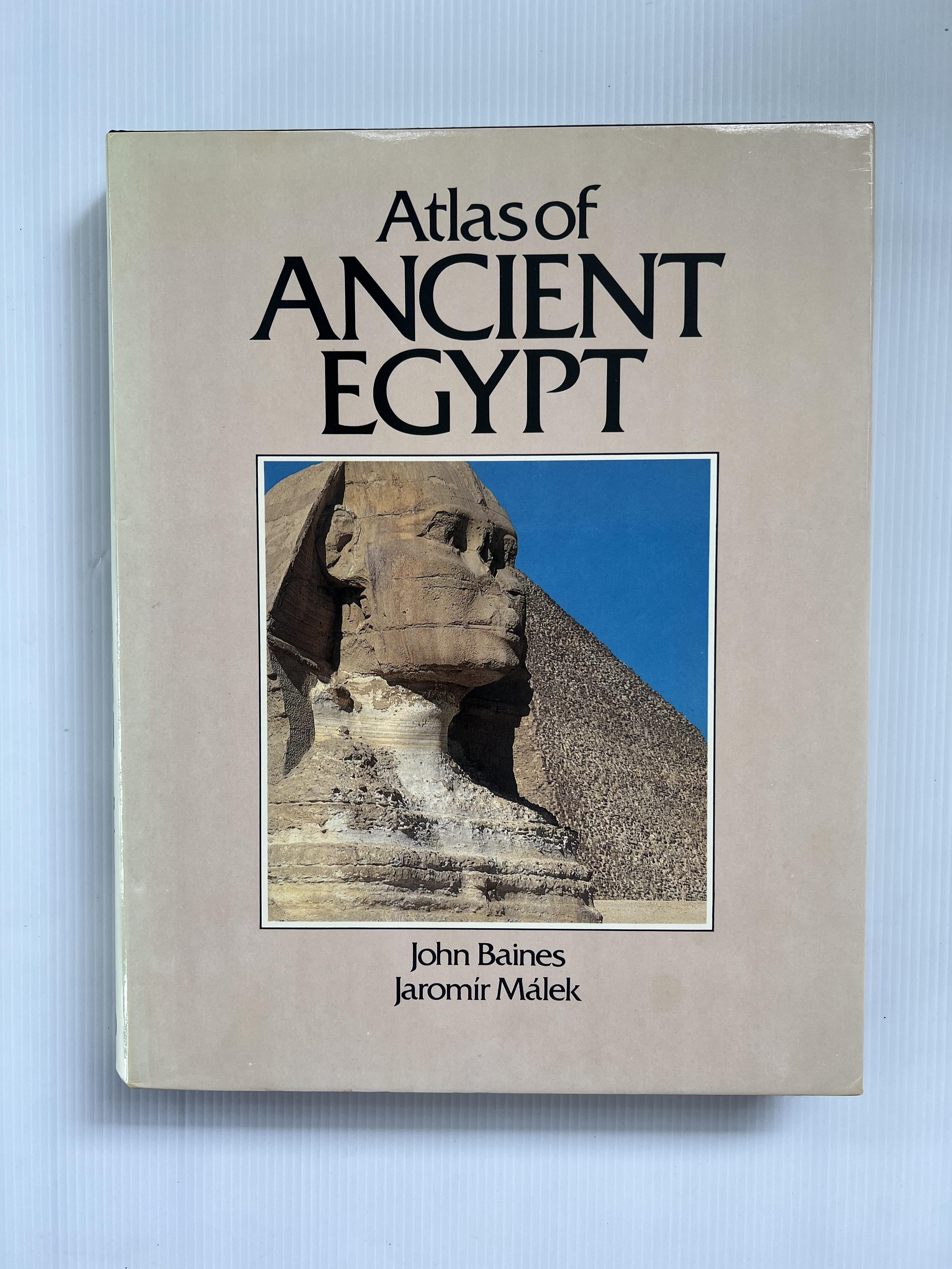 Atlas of Ancient Egypt John Baines , Jaromir Malek January 1, 1983 95-99% Hardcover
