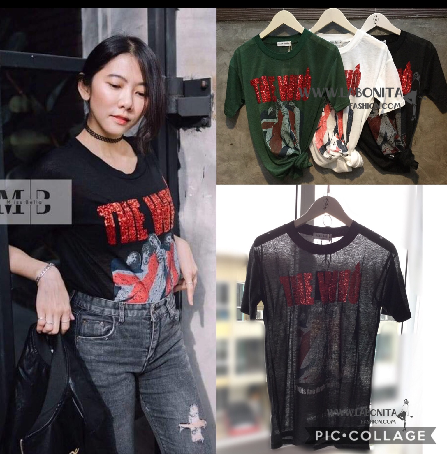 เสื้อร็อคผู้หญิง เสื้อยืดวงร็อคผ้าบางเฉียบทะลุทะลวงถึงใจไหมคะ??