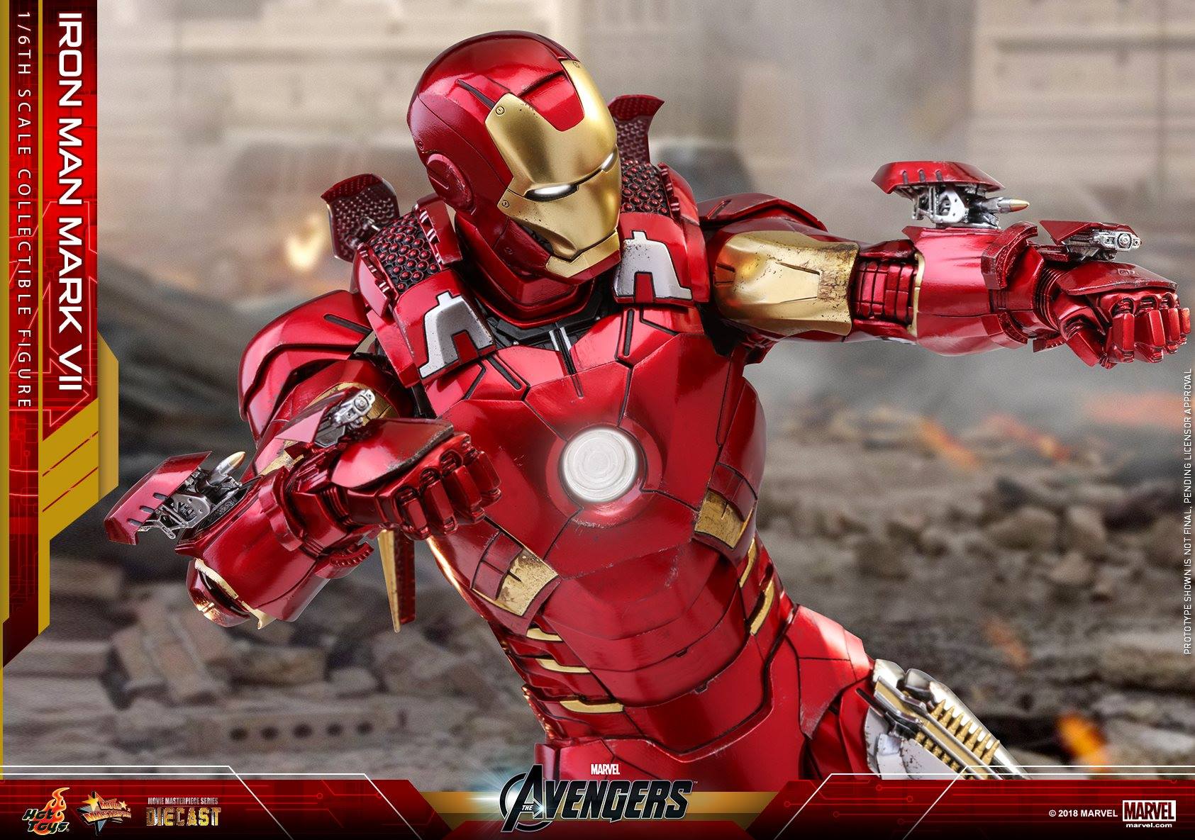 Hot Toys MMS500D27 THE AVENGERS - IRON MAN MARK VII