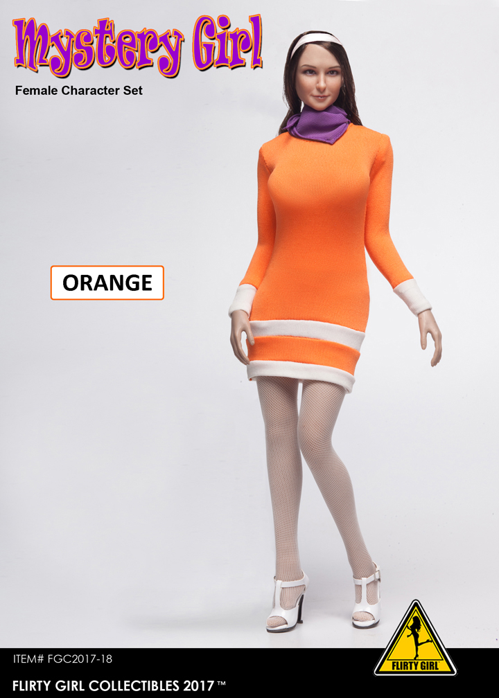 FLIRTY GIRL COLLECTIBLES 1/6 FGC2017-16 ,18 ,19 "MYSTERY GIRL" Female Character Set