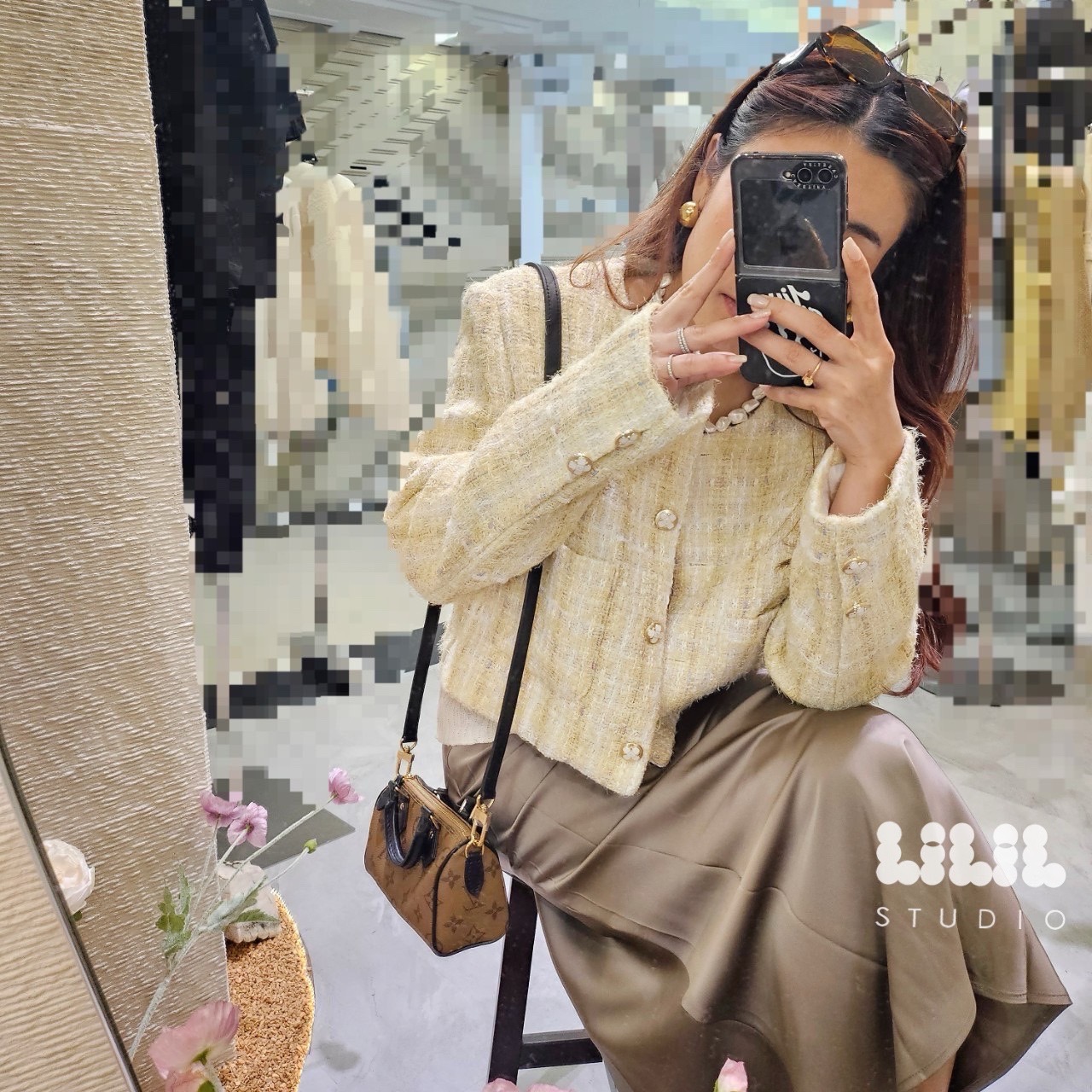 เสื้อทวีต เบลเซอร์ผ้าทวีตน่ารักๆสไตล์เกาหลี🇰🇷