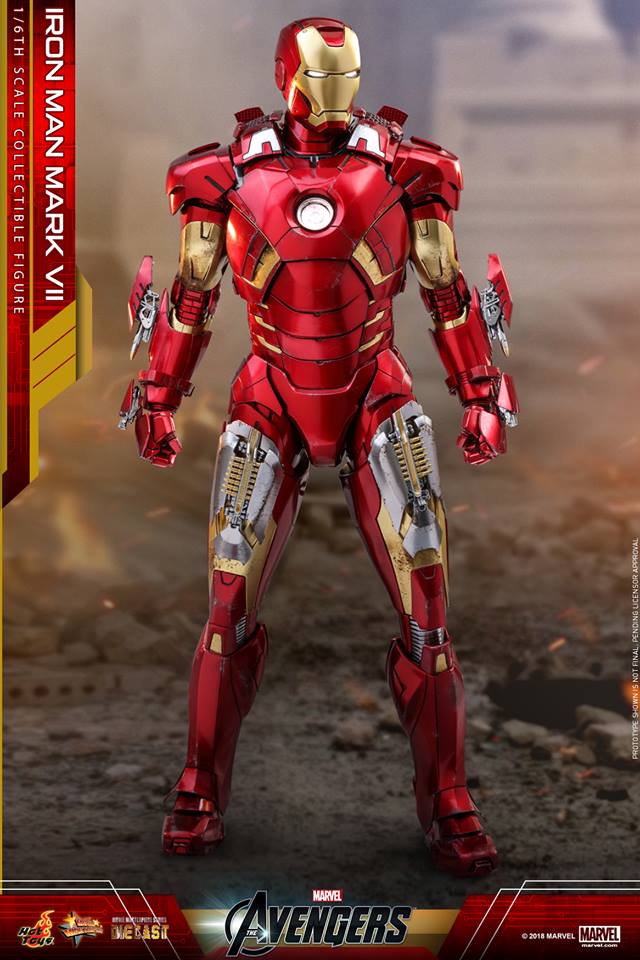 Hot Toys MMS500D27 THE AVENGERS - IRON MAN MARK VII