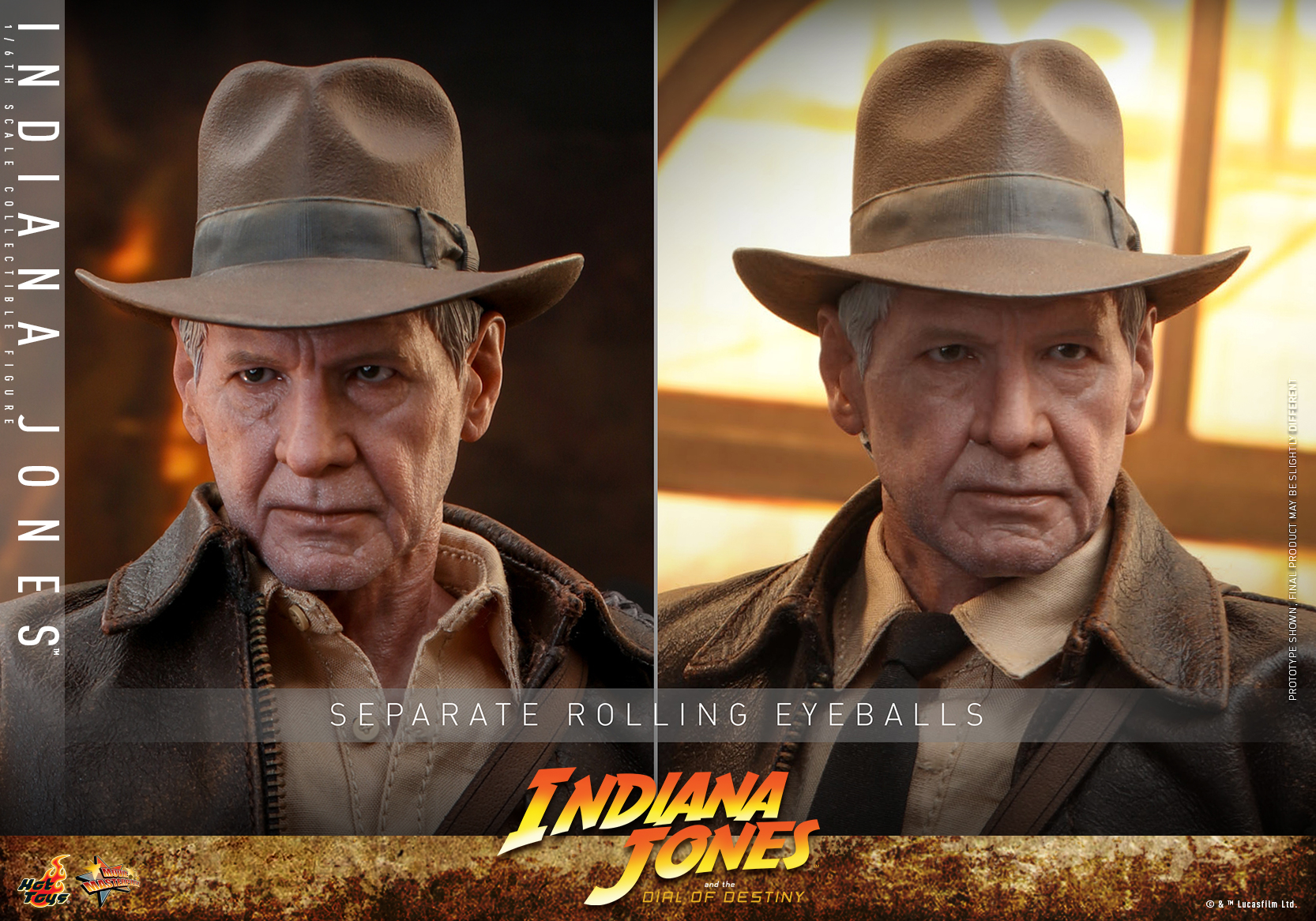 Hot Toys MMS716 1/6 Indiana Jones and the Dial of Destiny - Indiana Jones