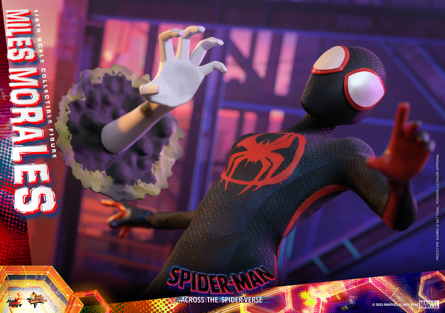 Hot Toys MMS710 1/6 Spider-Man: Across the Spider-Verse - Miles Morales