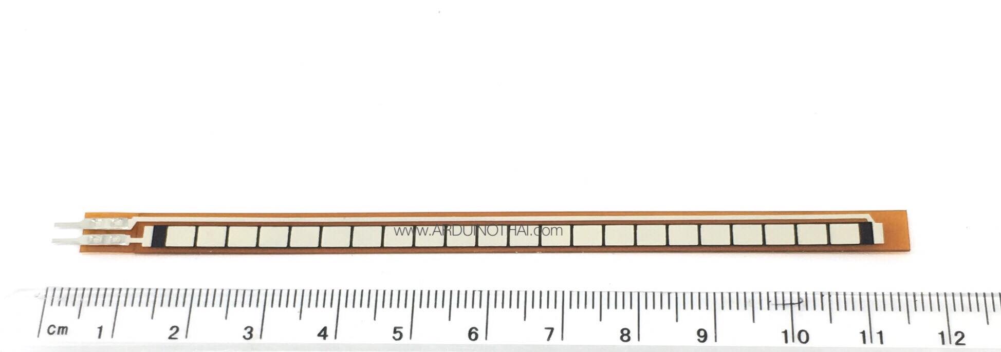 Flex Sensor 4.5" เซนเซอร์วัดค่าการโค้งงอของวัตถุ ความยาว 4.5 นิ้ว สต็อกไทยส่งไว