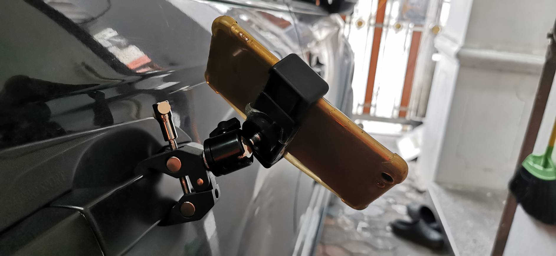 OT130 แคลมป์อลูมิเนียม 6063 สำหรับจับติดกล้อง มือถือ Gopro แข็งแรงทนทาน