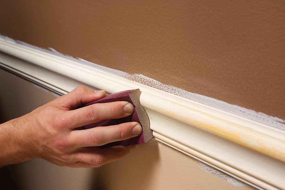 S02 ฟองน้ำกระดาษทราย 80 grite ชุด 4 ก้อน