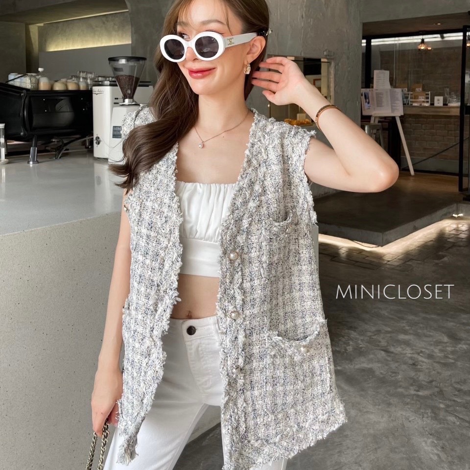 เสื้อคลุมทวีต เสื้อคลุมแขนกุด