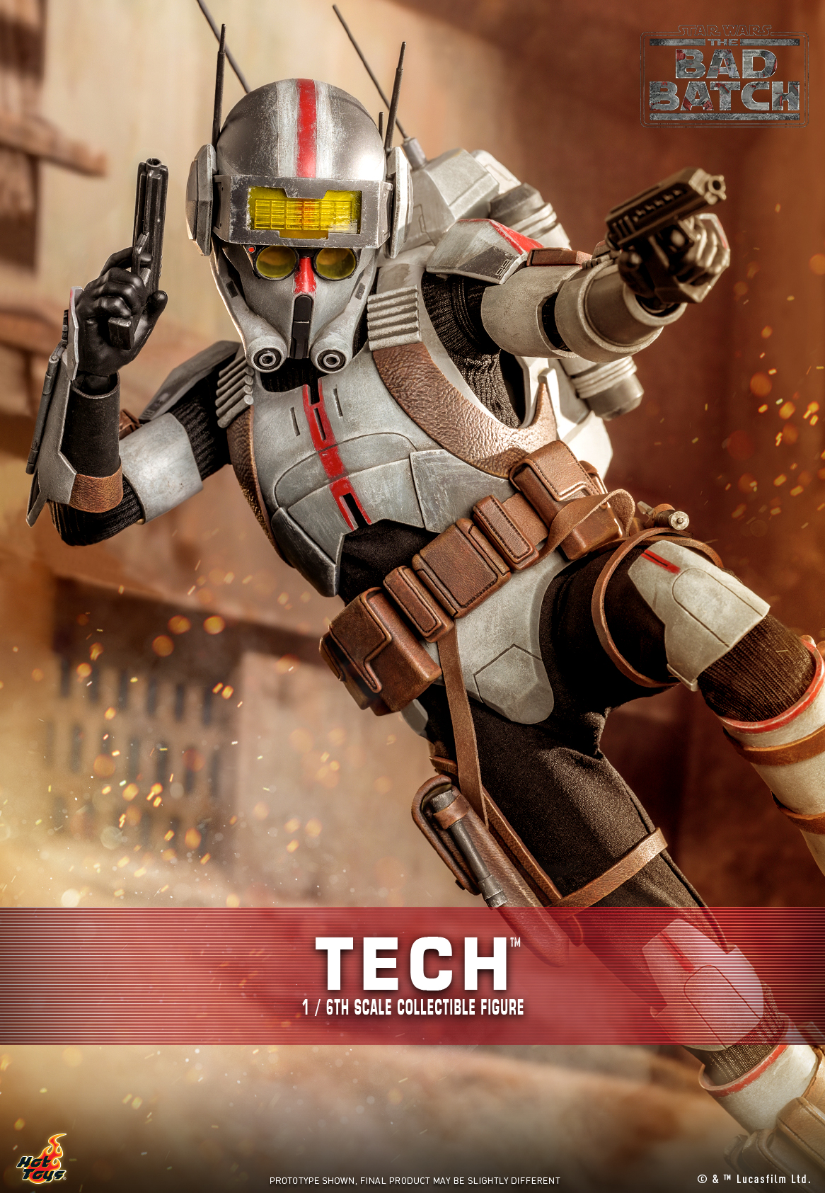 Hot Toys TMS098 1/6 Star Wars: The Bad Batch™ - Tech™