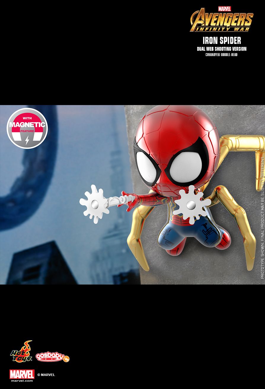 Hot Toys COSB501 Iron Spider (Dual Web Shooting Version)