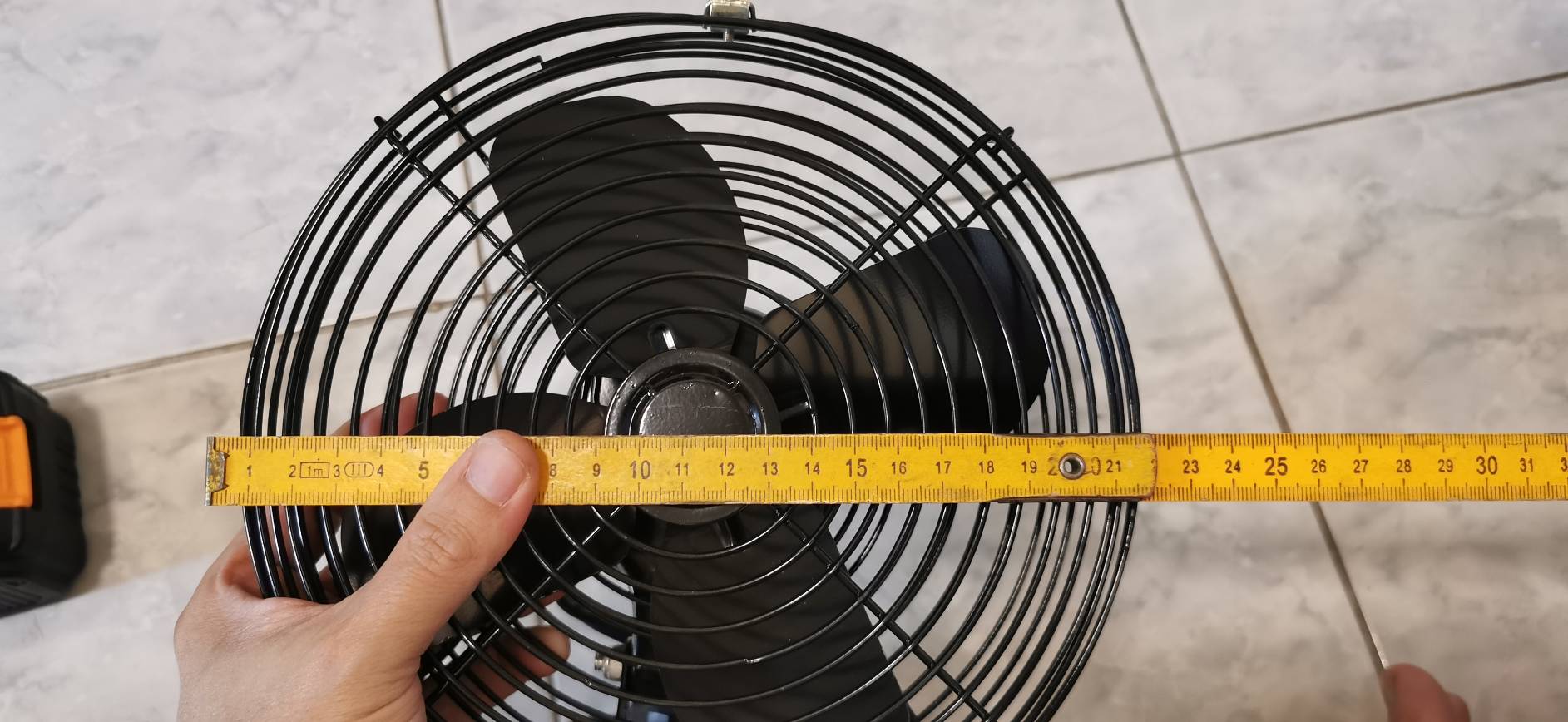 OT153 พัดลม 8 นิ้ว สำหรับใช้กับแบตสว่าน 18V Makita 18/21V ปรับได้ 2 สปีด