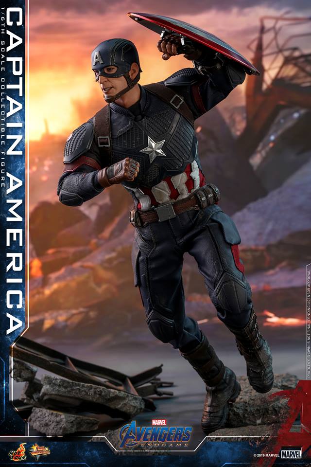 Hot Toys MMS536 Avengers: Endgame - Captain America