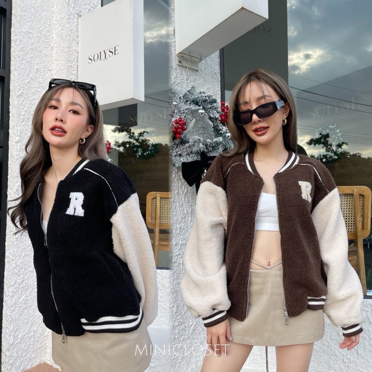 เสื้อแจ็คเก็ตแนวสตรีท ใส่ได้ทั้งชาย / หญิง