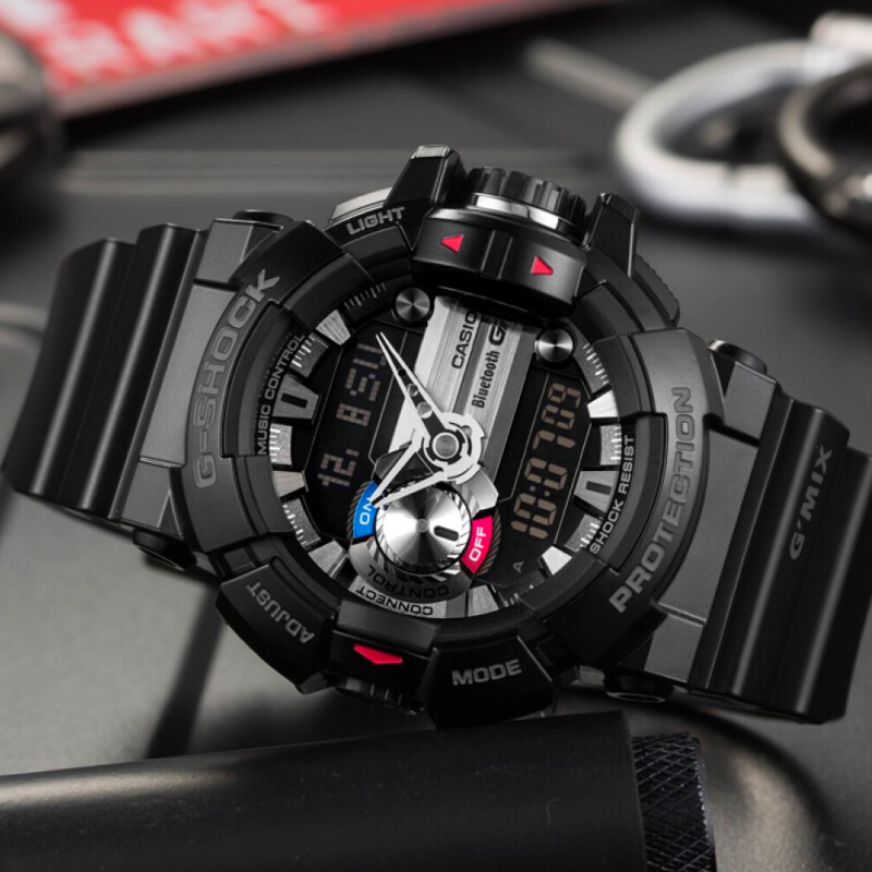 นาฬิกาข้อมือ Casio G-Shock G’Mix GBA-400 Bluetooth รุ่น GBA-400-1A9 GBA-400-1A