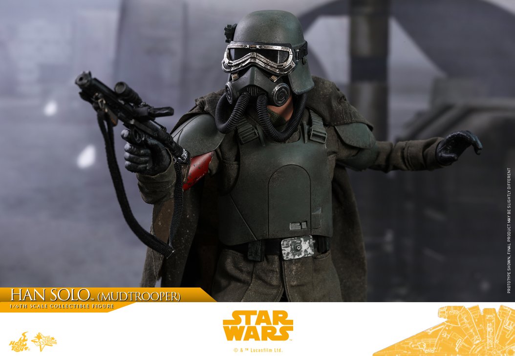 Hot Toys MMS493 SOLO: A STAR WARS STORY - HAN SOLO (MUDTROOPER)