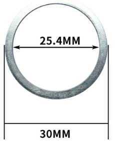 OT53 ชุดแหวน เพิ่ม-ลด 6 ชิ้น 16-30 mm ใส่ใบตัดเจียร ใส่หินเจีย/ เลื่อยวงเดือน