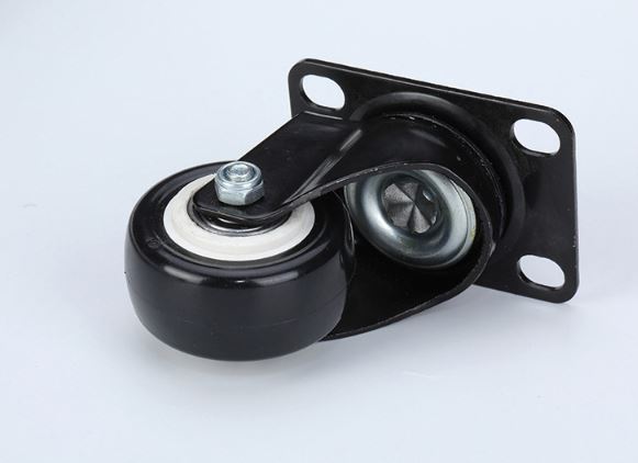 OT75 ลูกล้อเอนกประสงค์ รุ่นฐานหมุนได้ ไม่มีเบรค ขนาด 1.5 นิ้ว สำหรับ DIY รถเข็น เก้าอี้ ฯลฯ