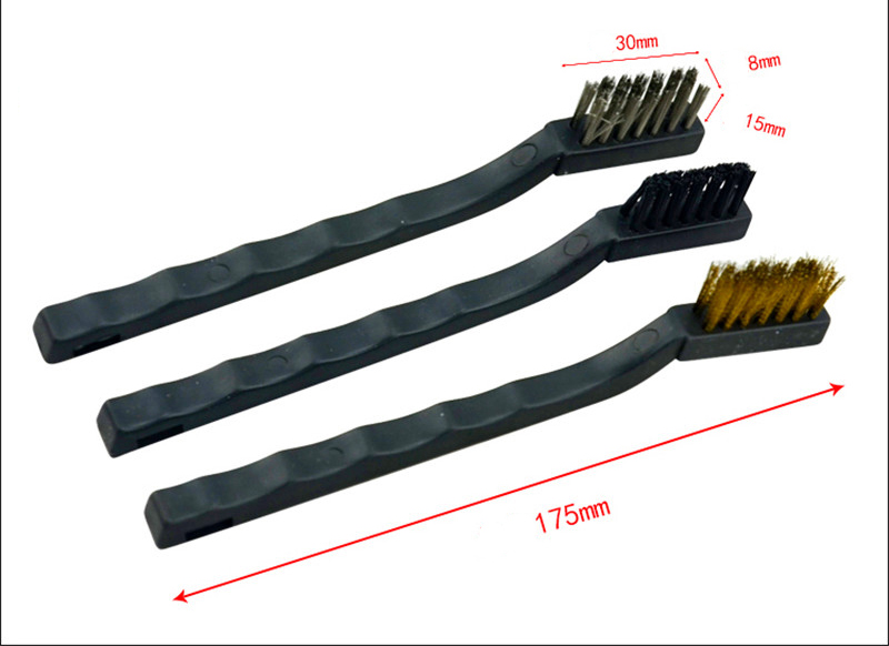 B01 ชุดแปรงอเนกประสงค์ ทองเหลือง/สเตนเลส/ไนล่อน