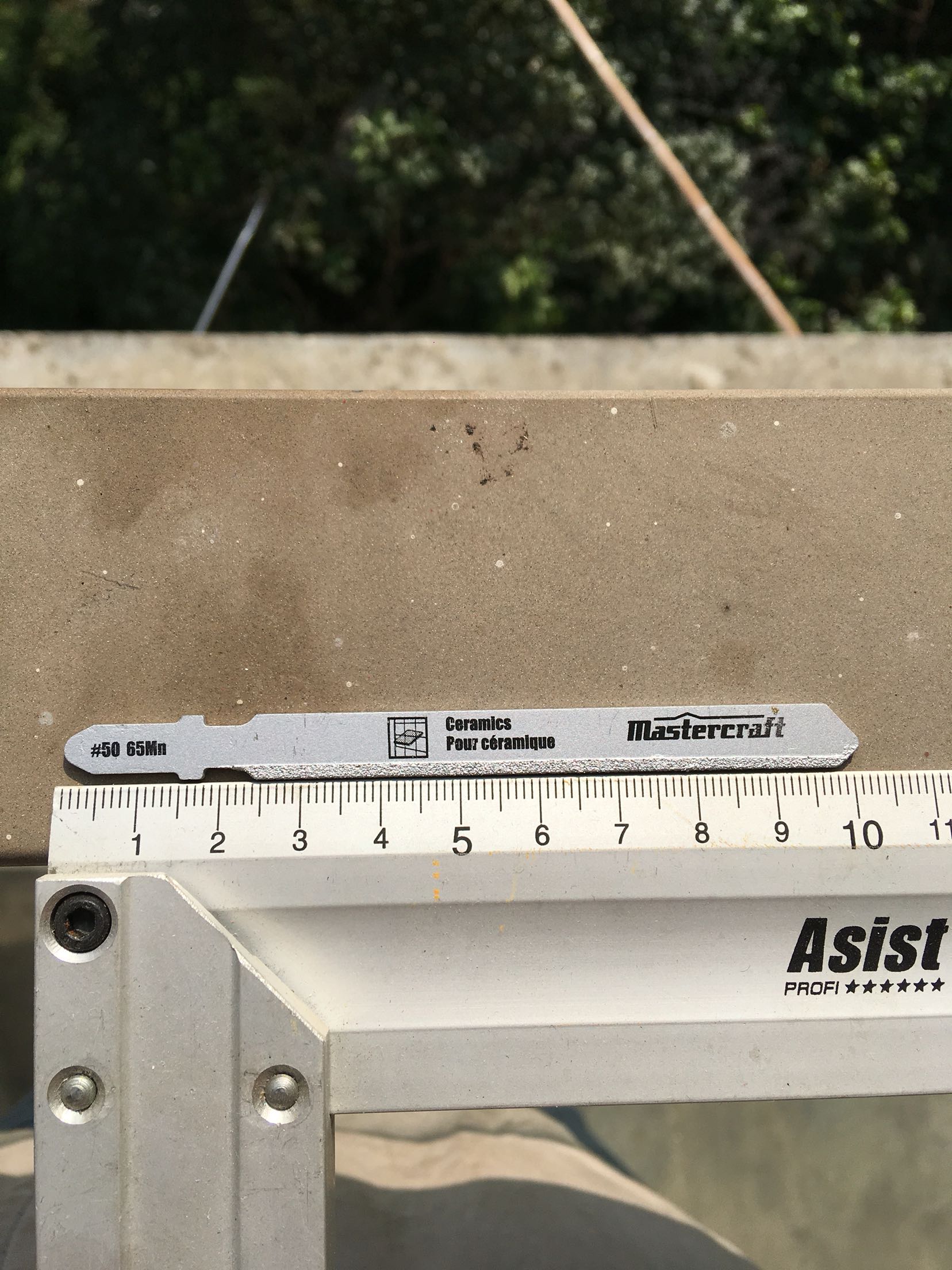 SW06 ใบเลื่อยเพชร ยาว 10 cm แบบเสียบ ชุด 3 ใบ สำหรับงาน กระเบื้อง กระจก แกรนิตโต้