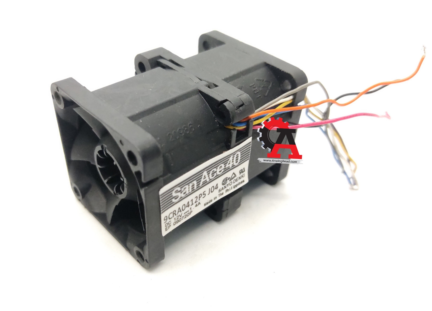 พัดลม คู่ Turbo 12V