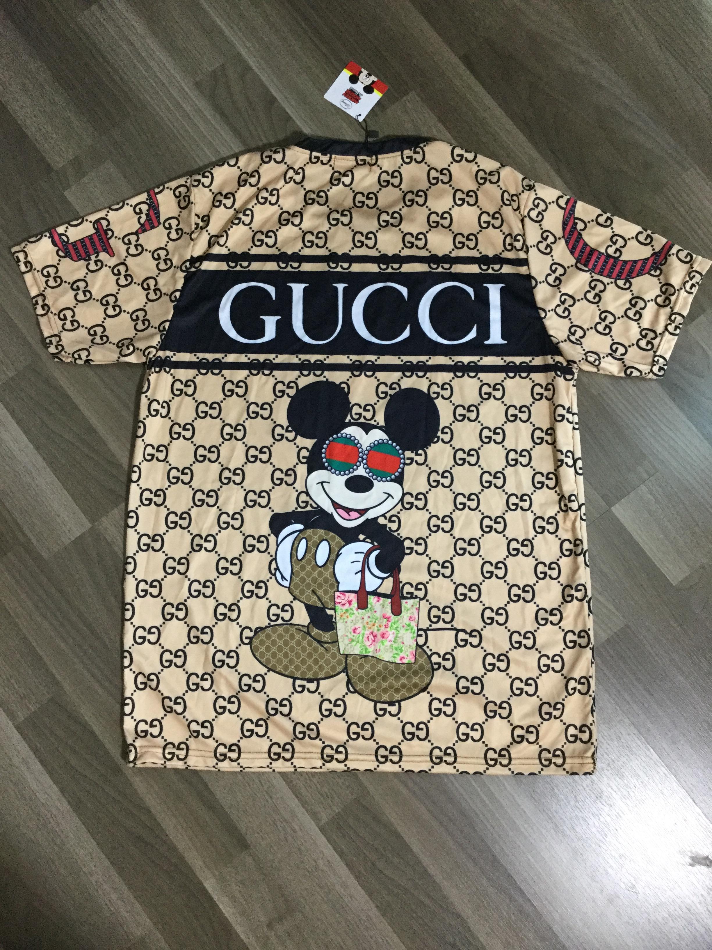 ชุดเซตGUCCI สกรีนลายมิกกี้เมาส์