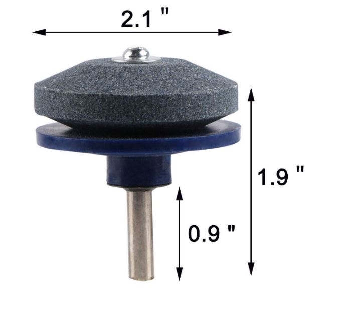 DG25 ดอกลับคม ใบมีดตัดหญ้า กรรไรตัดหญ้า ใบเครื่องตัดหญ้า ต่อกับสว่านไฟฟ้า แกน 6 มิล
