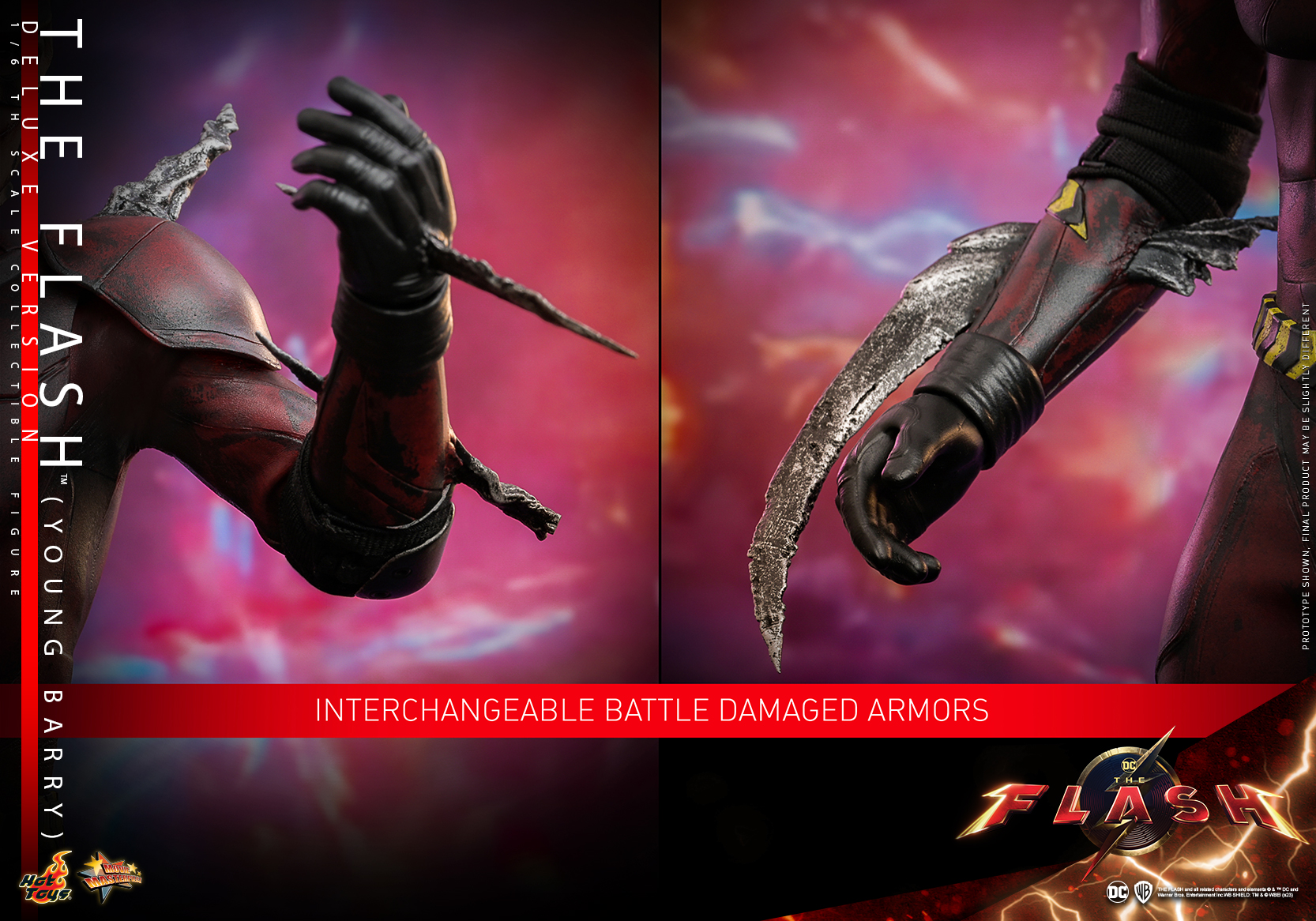 Hot Toys MMS724 1/6 The Flash - The Flash (Young Barry) [Deluxe Version]