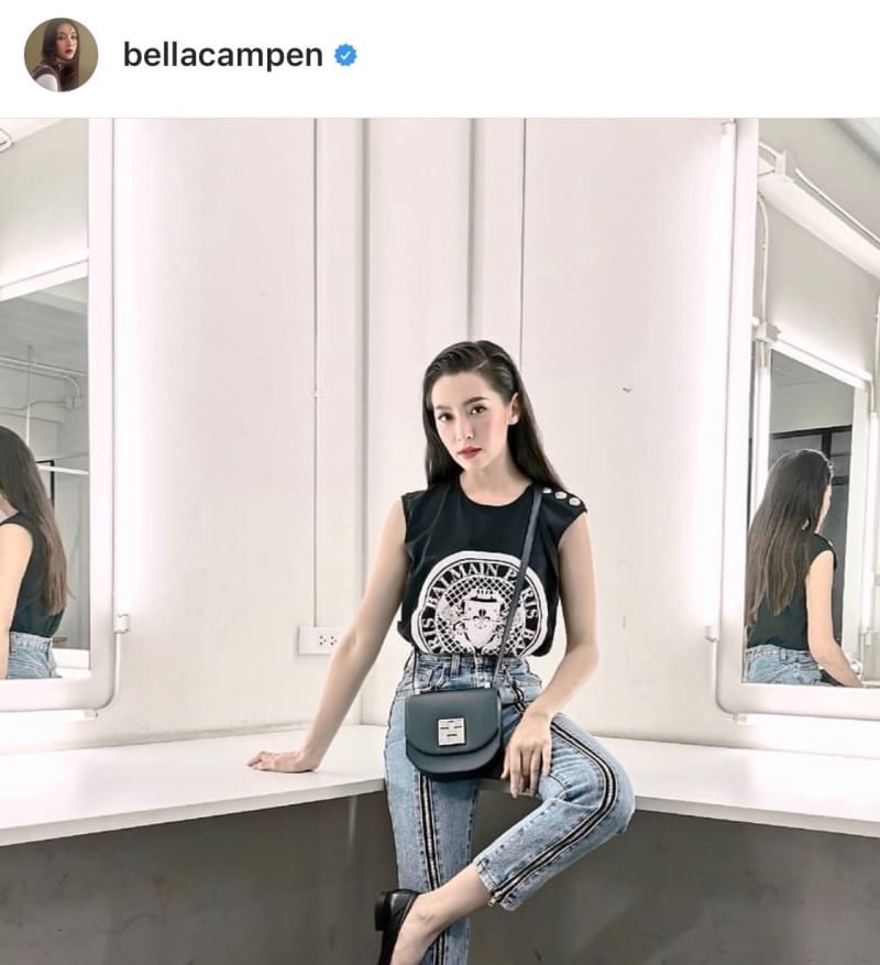 เสื้อยืดBALMAIN Tank เสื้อยืดดาราใส่