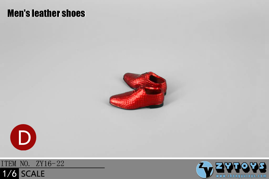 ZY Toys ZY16-23A Men's Leather Boots Black