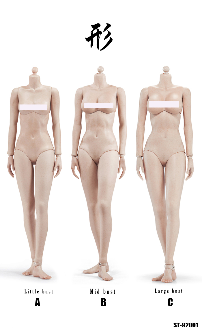 POPTOYS 92001/92002 XING Series 1.0 Super flexible female body (Steel skeleton)