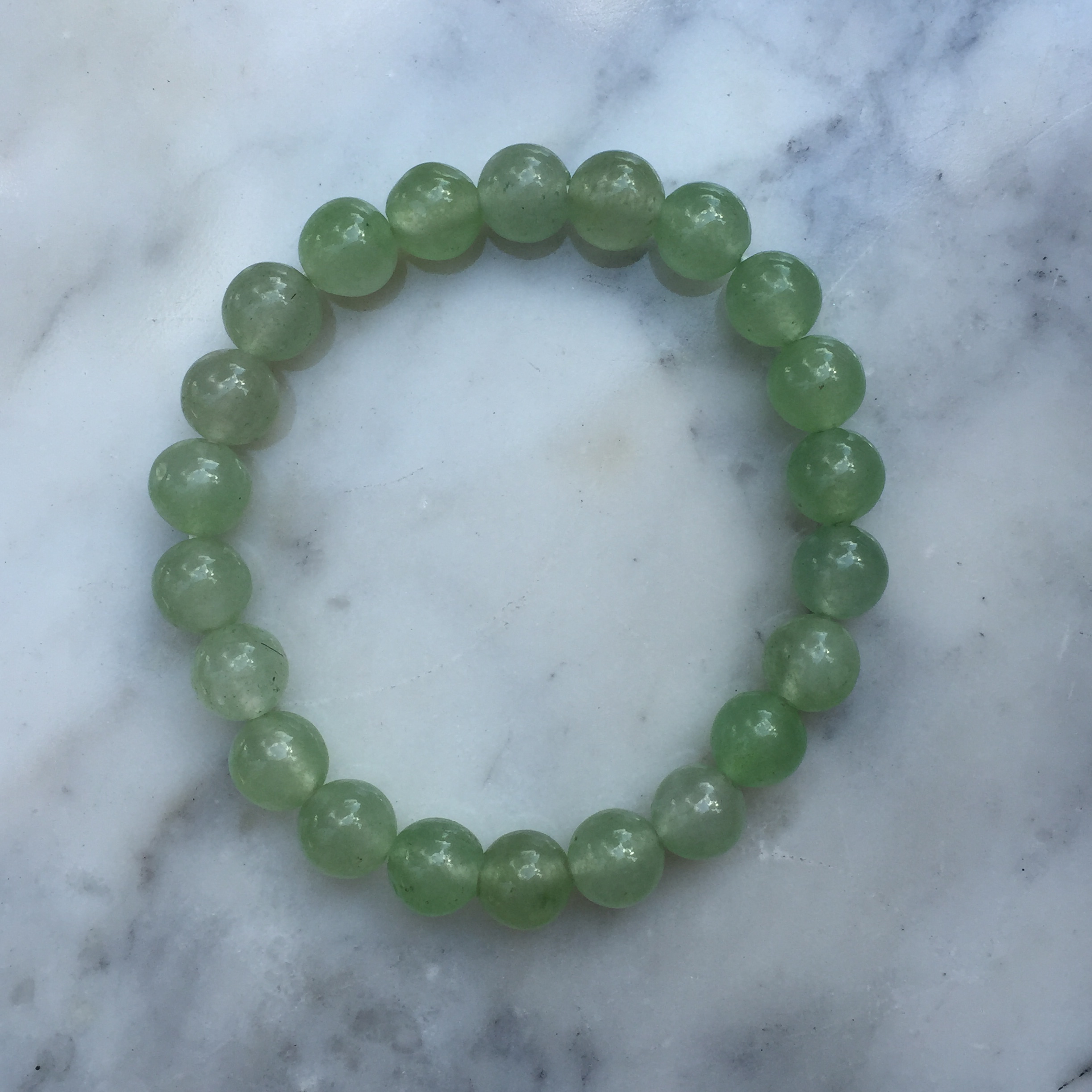 Green Aventurine กรีนอะเวนเจอรีน อเวนเจอรีน 8 มม หินที่นำโอกาส โชค และความรุ่งเรืองมาสู่คุณ