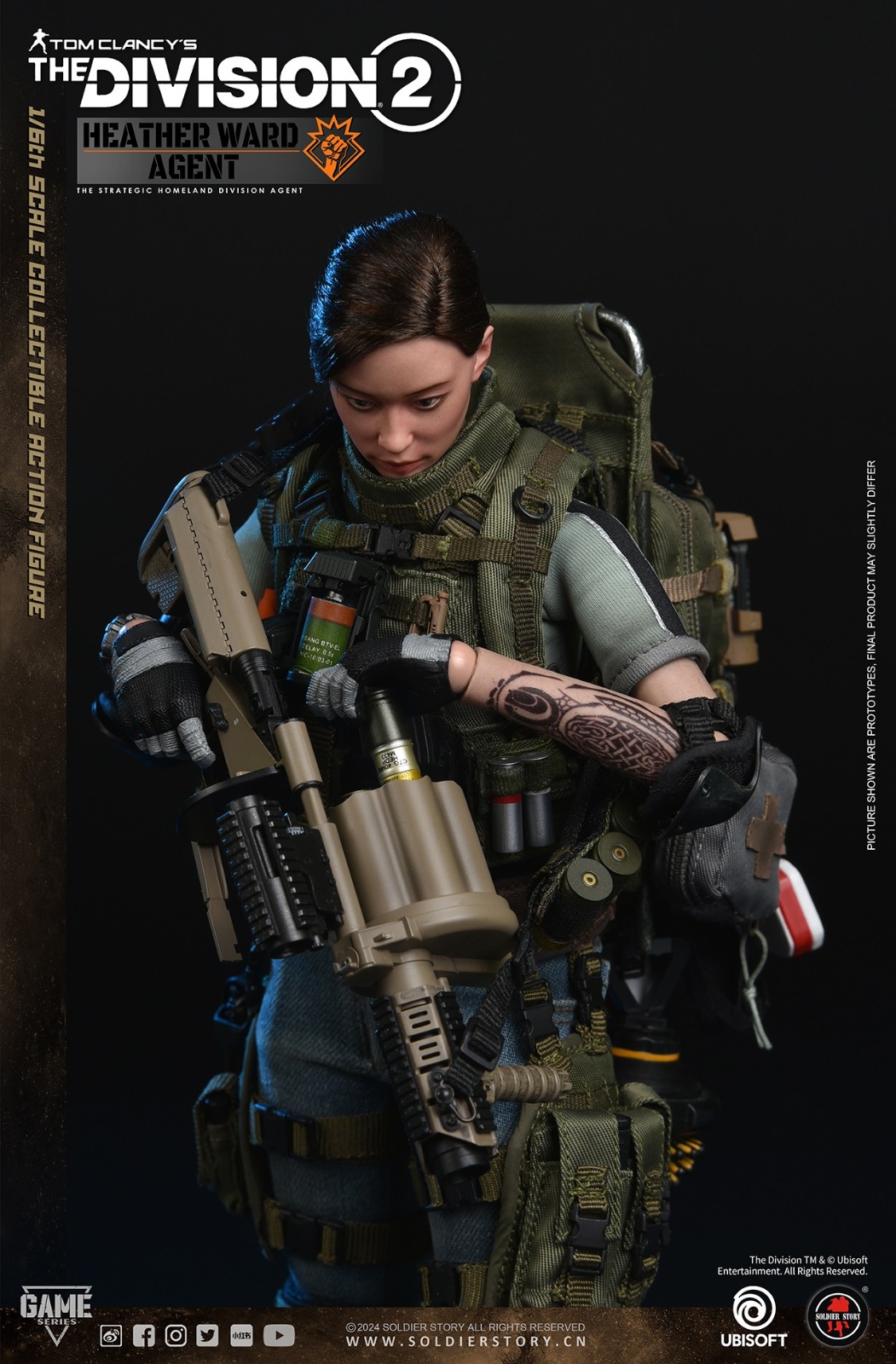 SOLDIER STORY 1/6 エージェント ヘザー・ウォード SSG009 Soldier Story】SSG-009 1/6 Ubisoft The Division 2 Heather