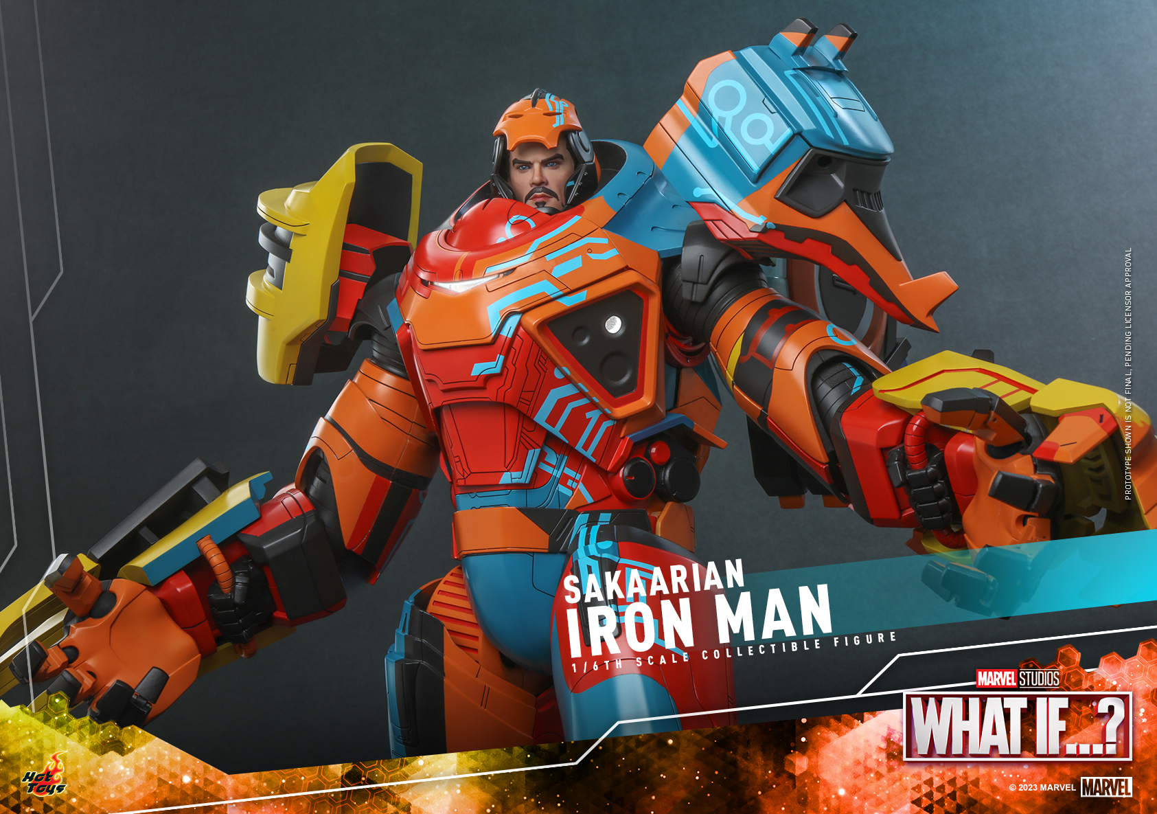 Hot Toys TMS122 1/6 What If...? - Sakaarian Iron Man