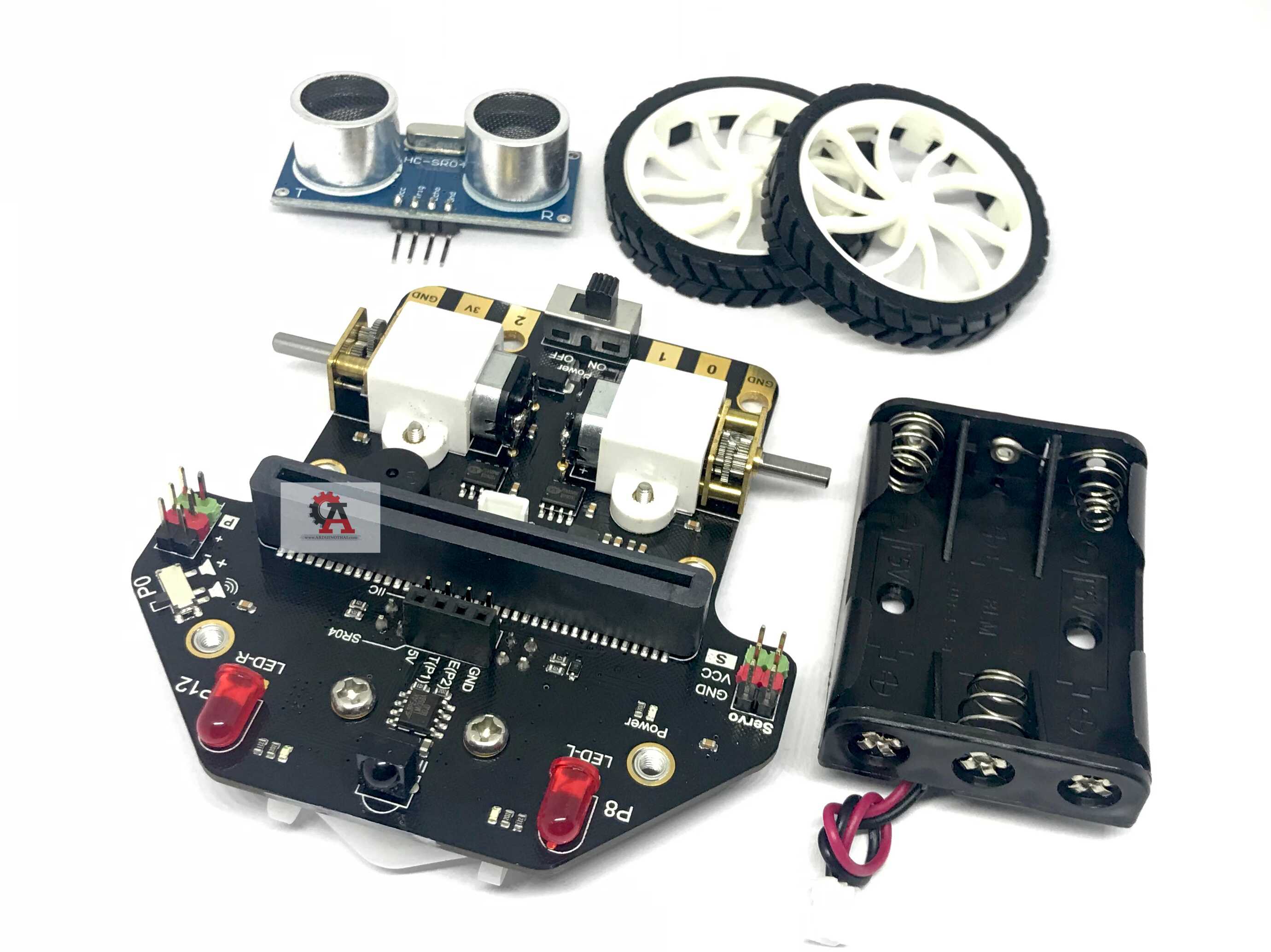 micro:Maqueen หุ่นยนต์สำหรับบอร์ดไมโครบิต