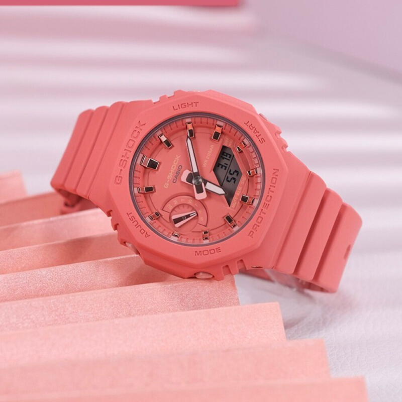 Casio G-Shock Mini นาฬิกาข้อมือผู้หญิง สายเรซิ่น รุ่น GMA-S2100 (GMA-S2100-1A,GMA-S2100-4A,GMA-S2100-4A2,GMA-S2100-7A)