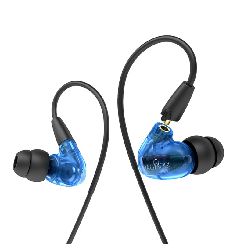 ขาย Magaosi Y3 หูฟังHybrid 3ไดร์เวอร์ 1BA+2DD ถอดสายได้ ระดับ HiFi รองรับบลูทูธ