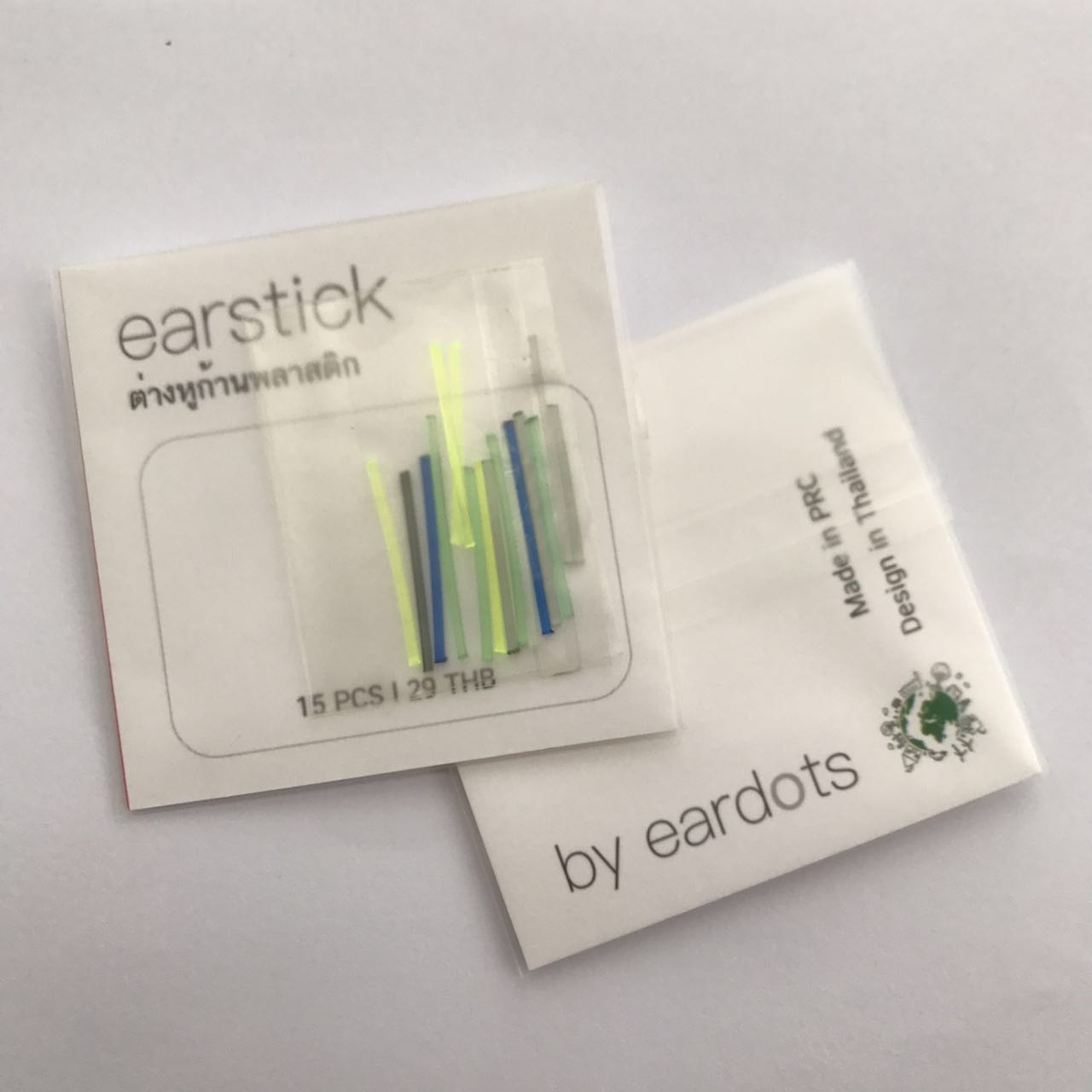 ก้านพลาสติก แบบสีใส/สีดำ/สีสันรวม ป้องกันรูหูตัน เพื่อไม่ให้โดดเด่น ใส่ทำงาน ใส่ไปโรงเรียนได้_OP000