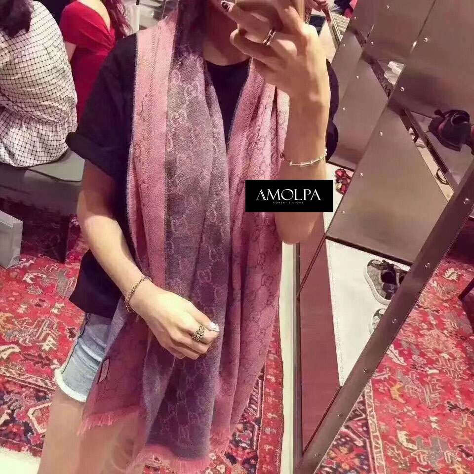 ผ้าคลุมไหล่ ทอลายสวยๆ แบรนด์ตามรูป แบบดาราใช้เลยจ้าาา