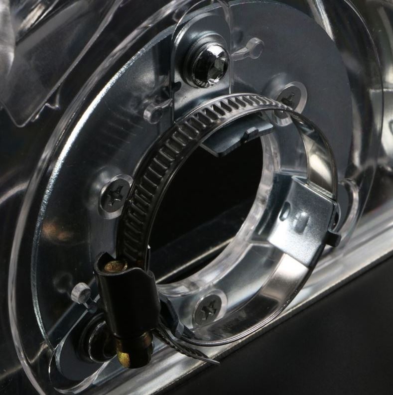 G24 บังใบหินเจียร 4-5 นิ้ว แบบมีช่งต่อเครื่องดูดฝุ่น