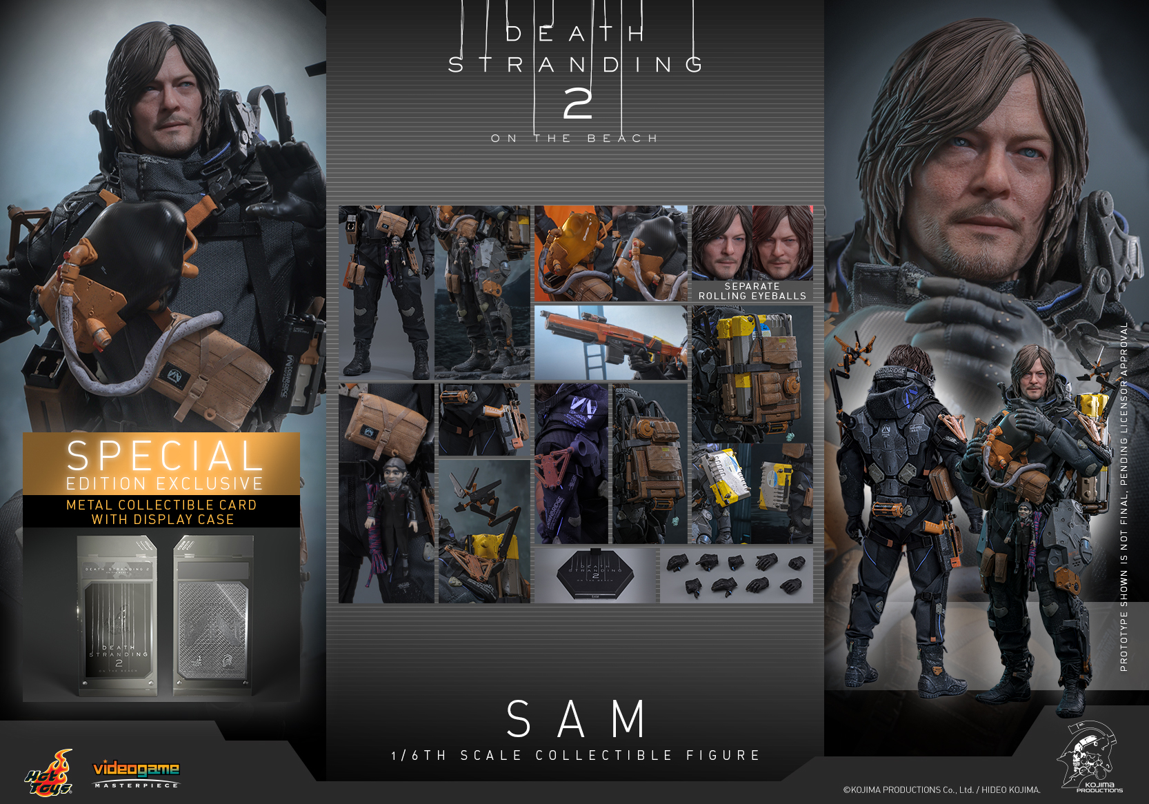 Hot Toys VGM75 Death Stranding 2: On the Beach - Sam
