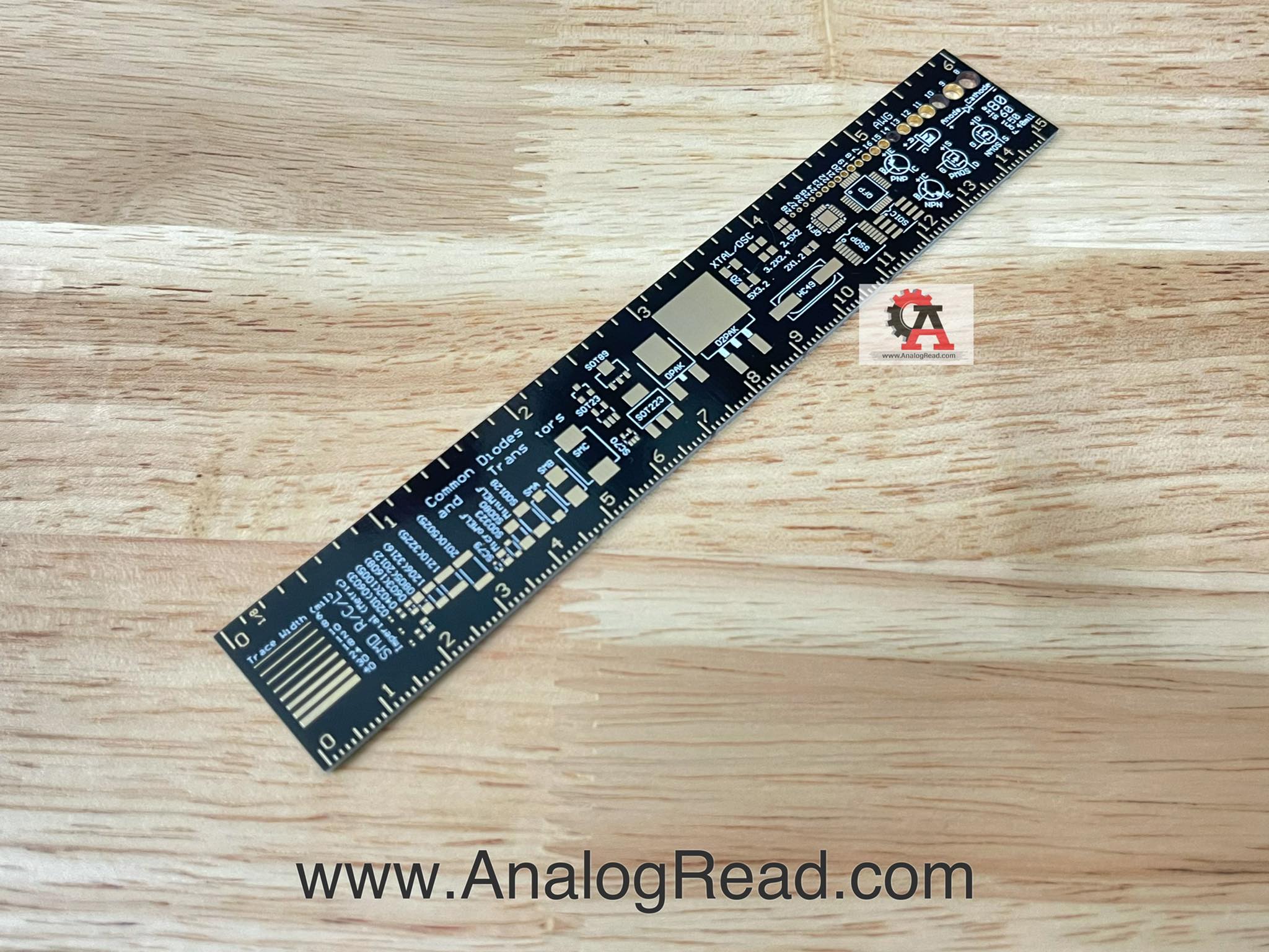 ไม้บรรทัด PCB 15cm