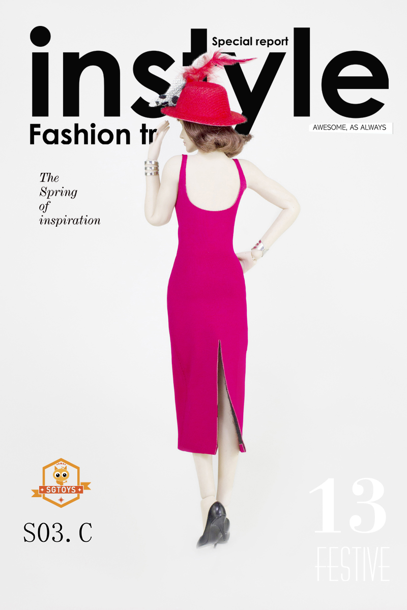 SGTOYS S03B ,C ,D ,E Sexy Ladies Long Skirt Set