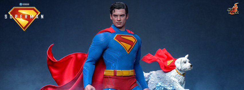 Hot Toys MMS812 Superman - Superman & Krypto
