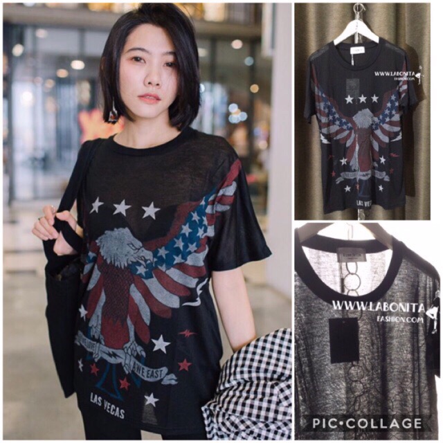 เสื้อร็อค เสื้อยืดผ้ามุ้งบางทะลุทรวง