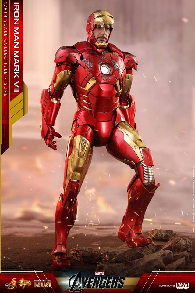 Hot Toys MMS500D27 THE AVENGERS - IRON MAN MARK VII