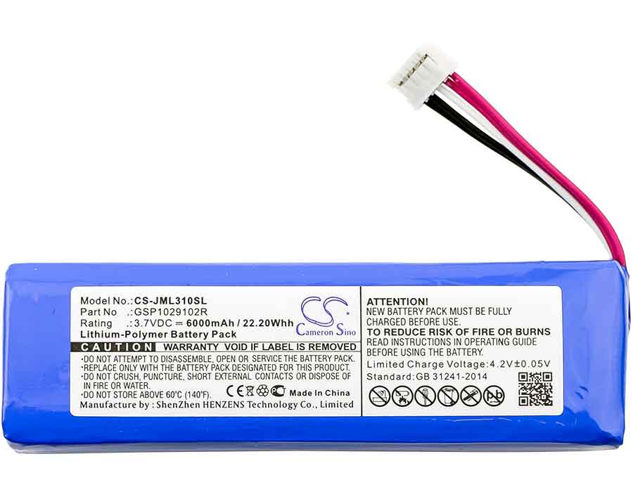 ขายแบตเตอรี่อะไหล่ สำหรับเปลี่ยน สำหรับ JBL Charge 2, Charge 2 Plus, Charge 3 2015