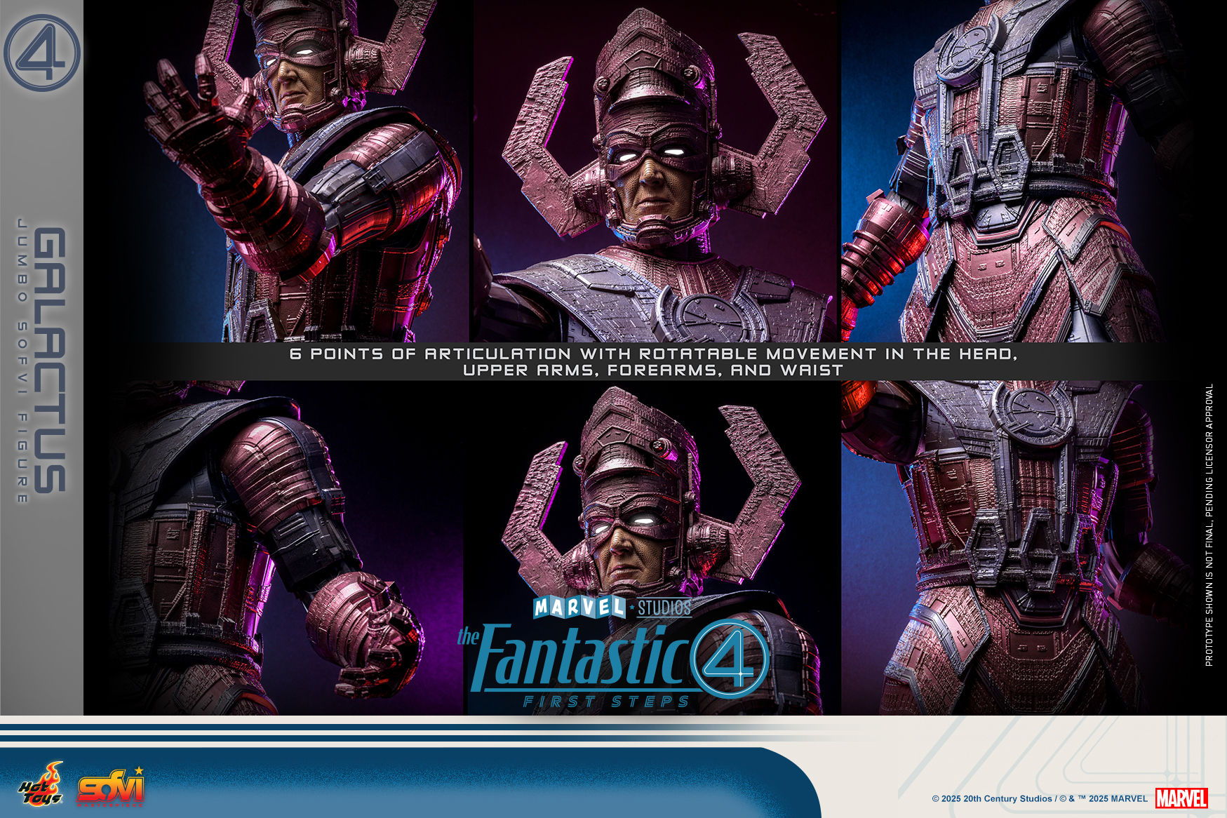Hot Toys SMS001J The Fantastic Four: First Steps - Galactus Jumbo