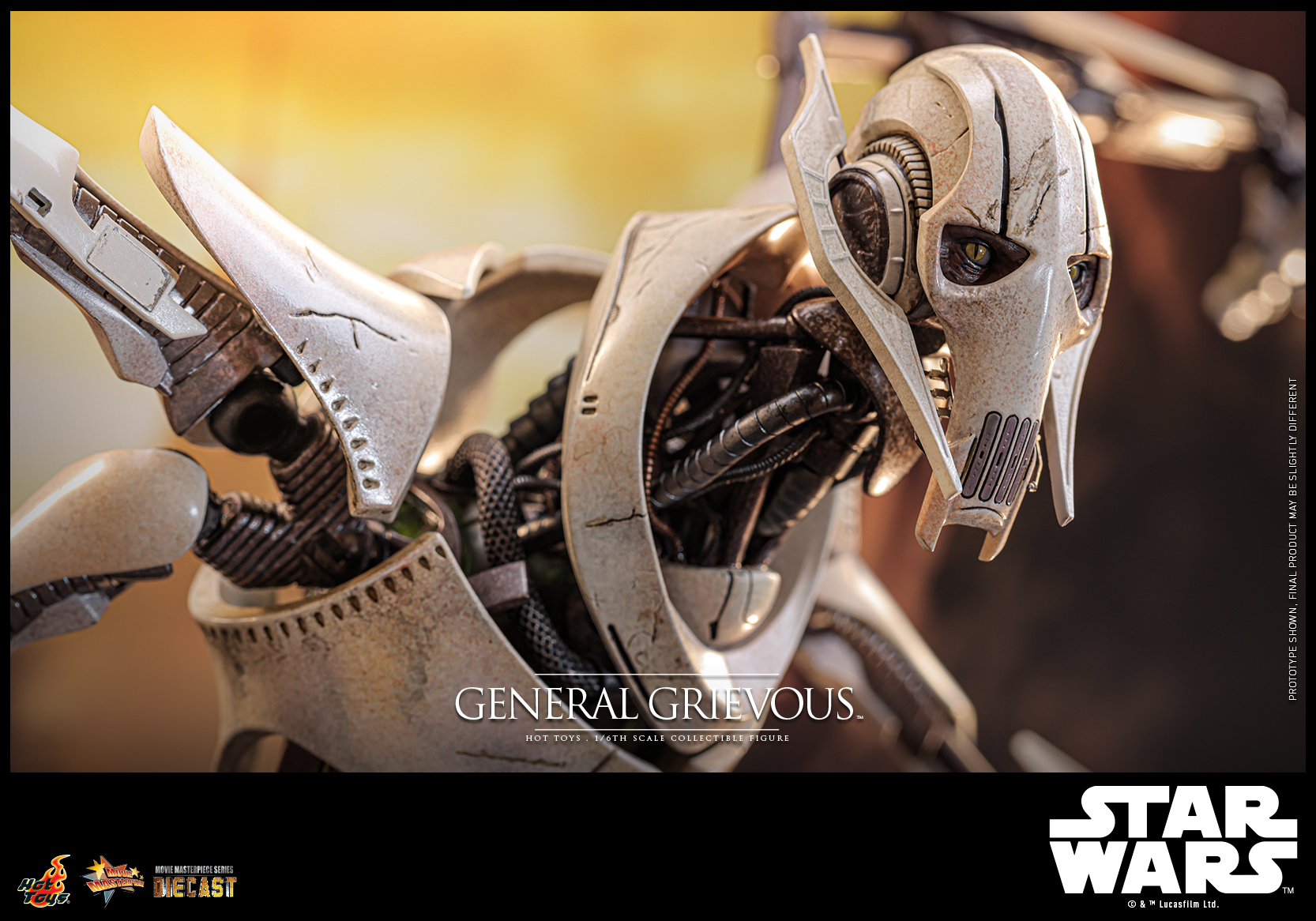 Hot Toys MMS760D67 Star Wars Episode III: Revenge of the Sith - General Grievous